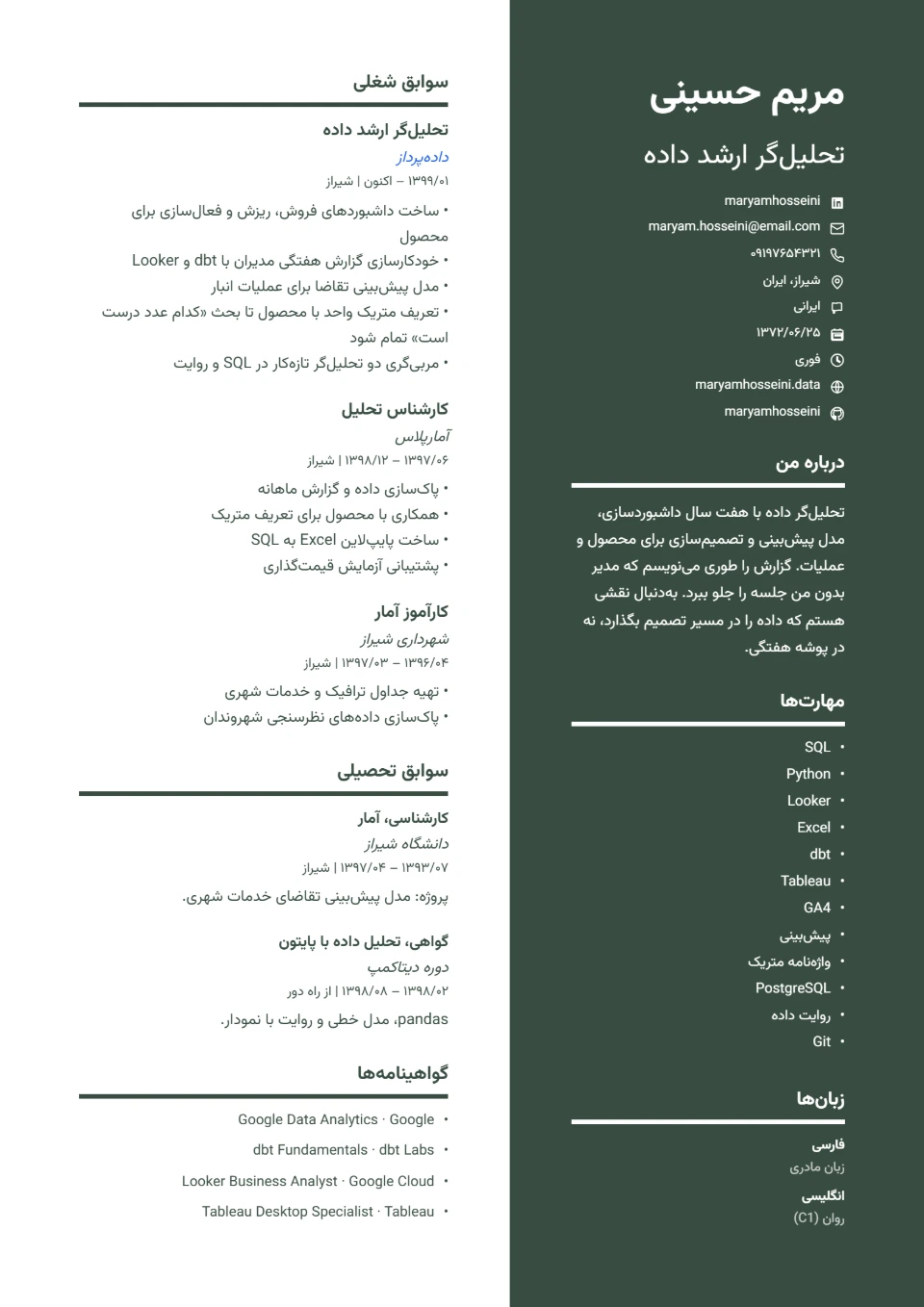 سبز جنگلی